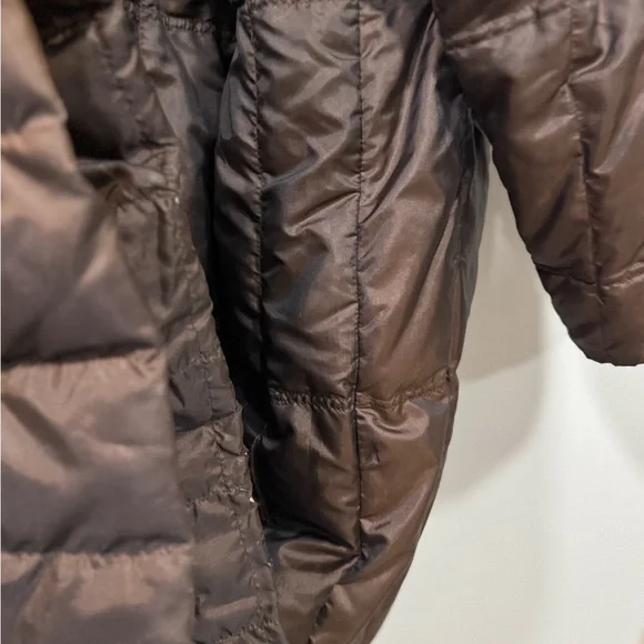 Versace Dark Brown Puffer Coat - Picture 14 of 14